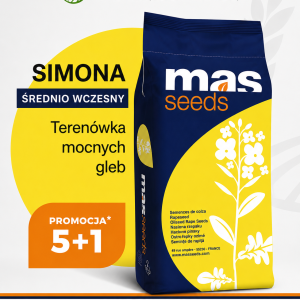 Rzepak ozimy SIMONA Mas Seeds Integral Pro + Buteo Start 1,5 mln nasion