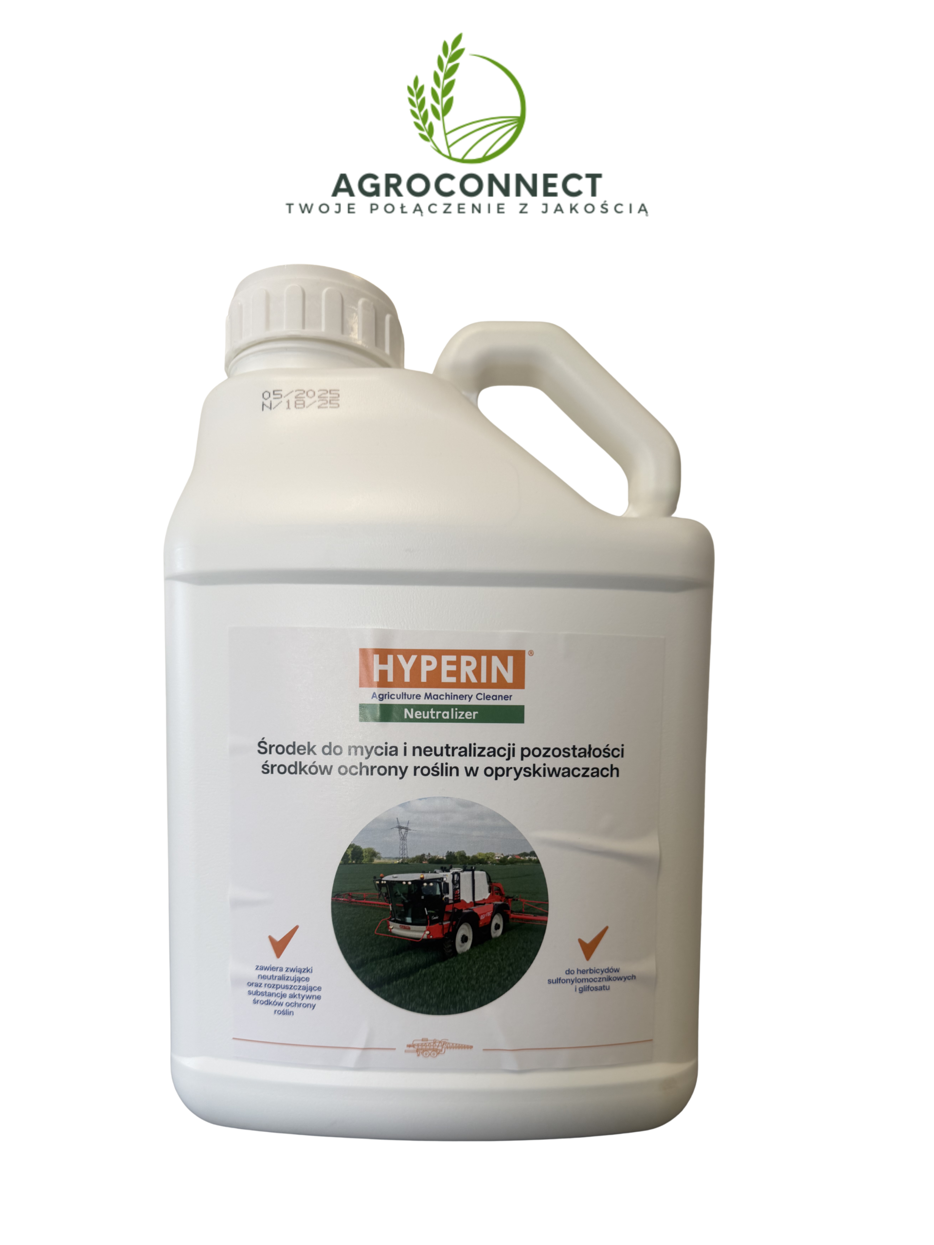 Hyperin Neutralizer 5L - środek do mycia i neutralizacji środków ochrony roślin w opryskiwaczach